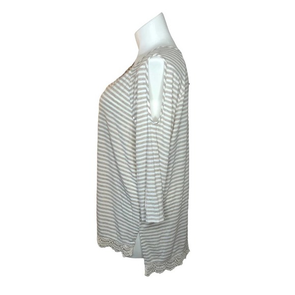 Como Vintage Cold Shoulder Top Size 2X - Picture 3 of 8